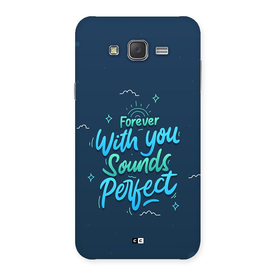 Sounds Perfect Back Case for Galaxy J7