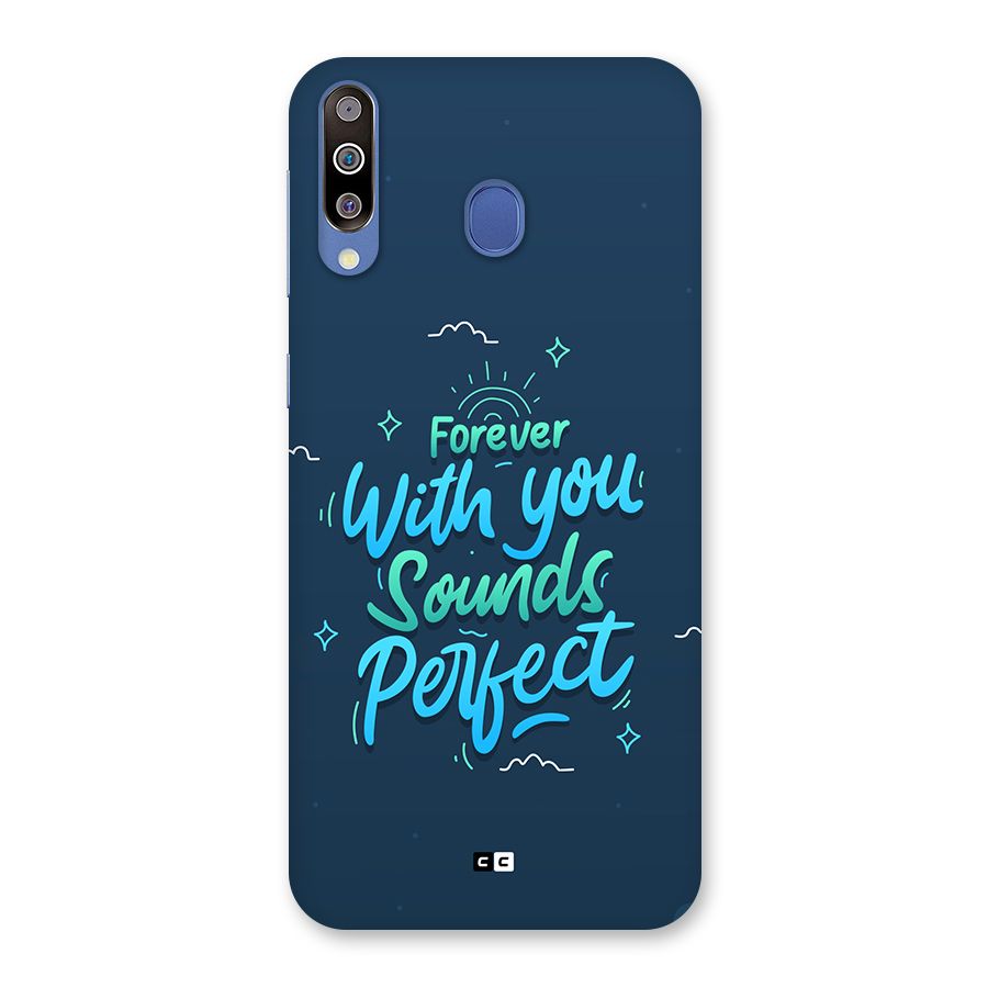 Sounds Perfect Back Case for Galaxy M30