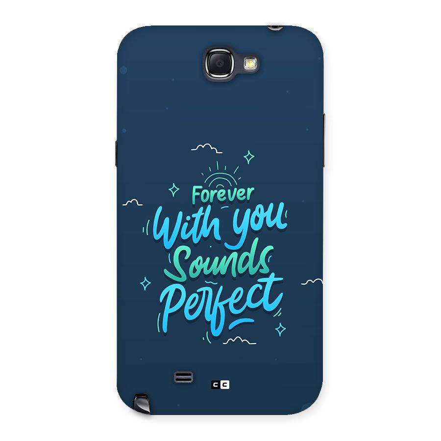 Sounds Perfect Back Case for Galaxy Note 2