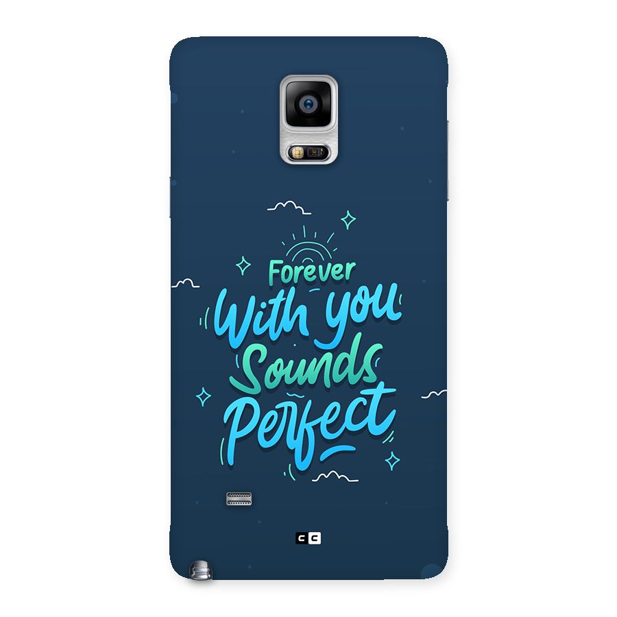 Sounds Perfect Back Case for Galaxy Note 4