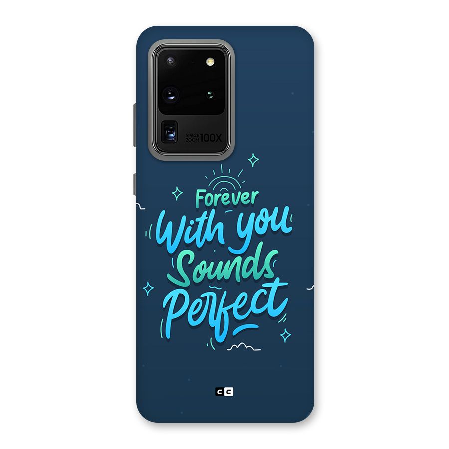 Sounds Perfect Back Case for Galaxy S20 Ultra