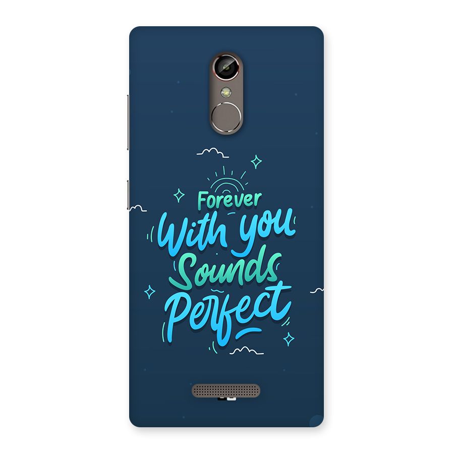 Sounds Perfect Back Case for Gionee S6s