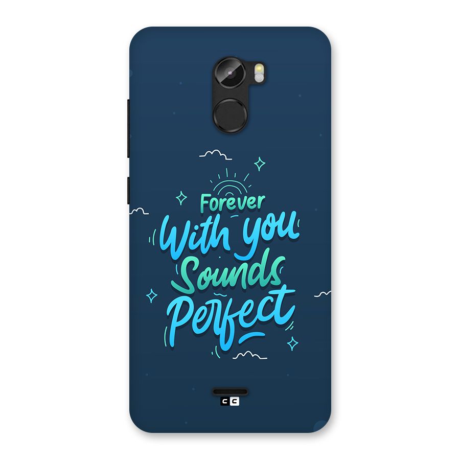 Sounds Perfect Back Case for Gionee X1