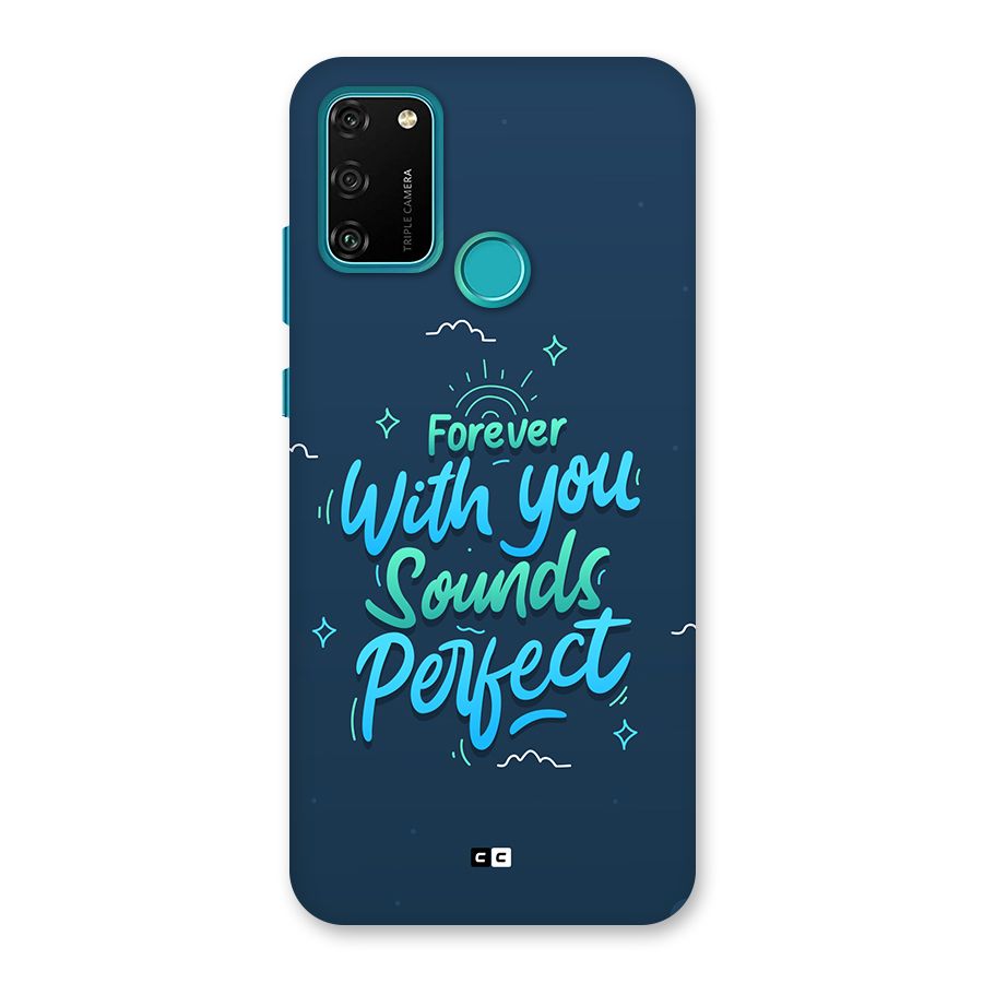 Sounds Perfect Back Case for Honor 9A