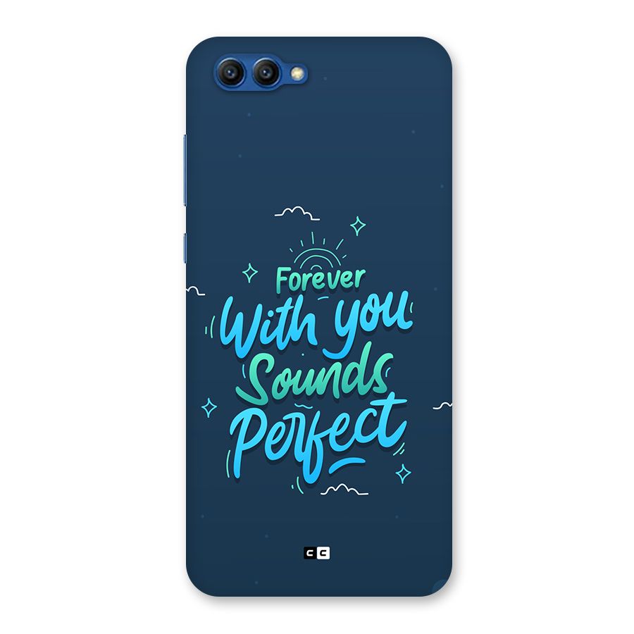 Sounds Perfect Back Case for Honor View 10