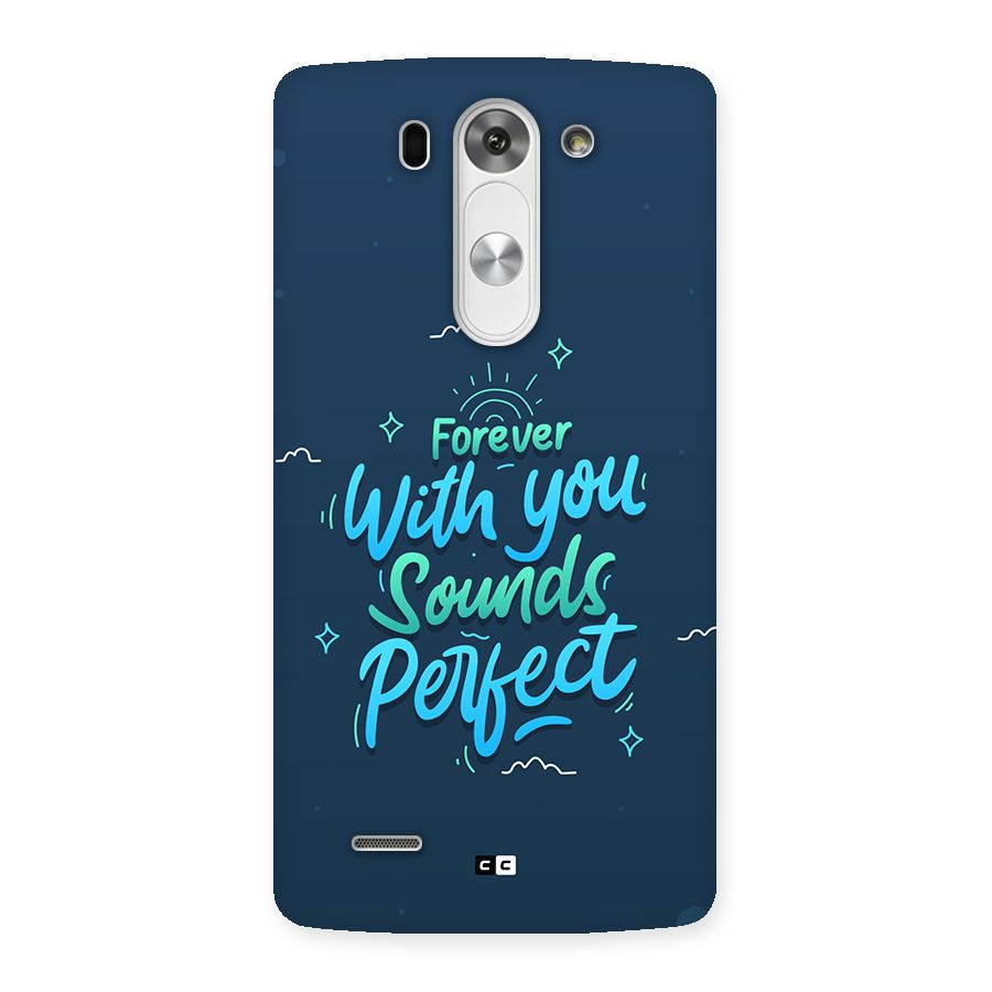 Sounds Perfect Back Case for LG G3 Beat