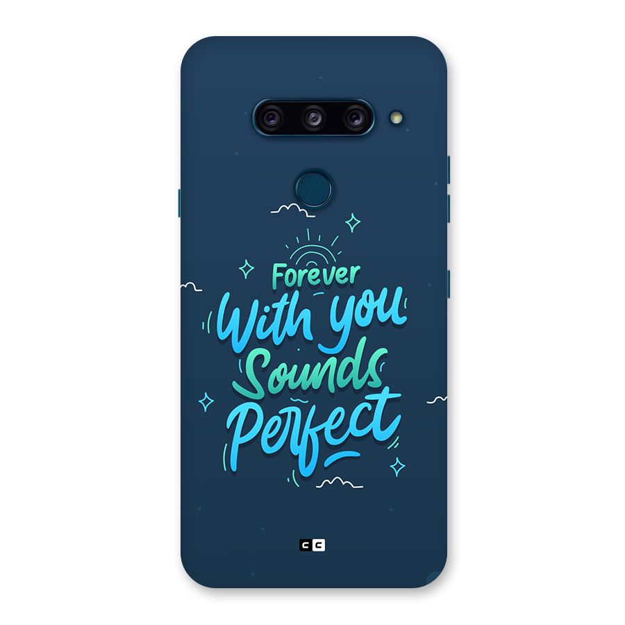 Sounds Perfect Back Case for LG  V40 ThinQ
