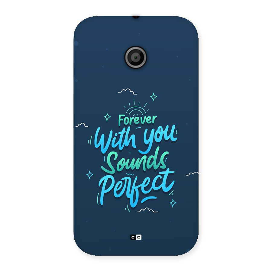Sounds Perfect Back Case for Moto E