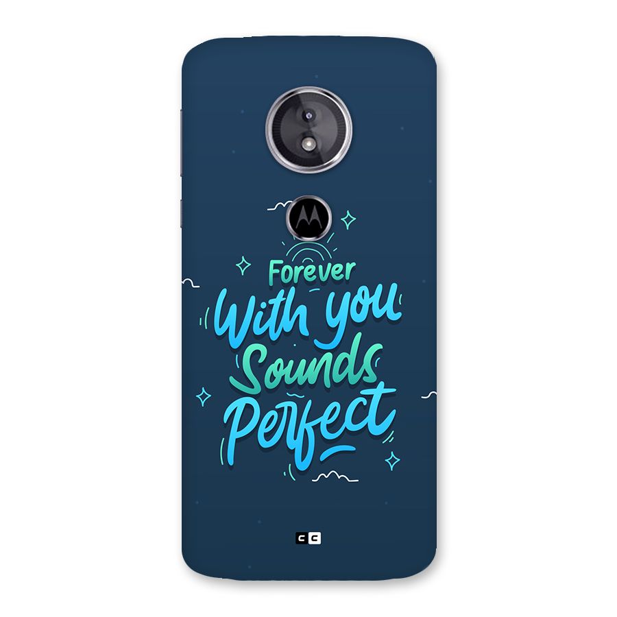 Sounds Perfect Back Case for Moto E5