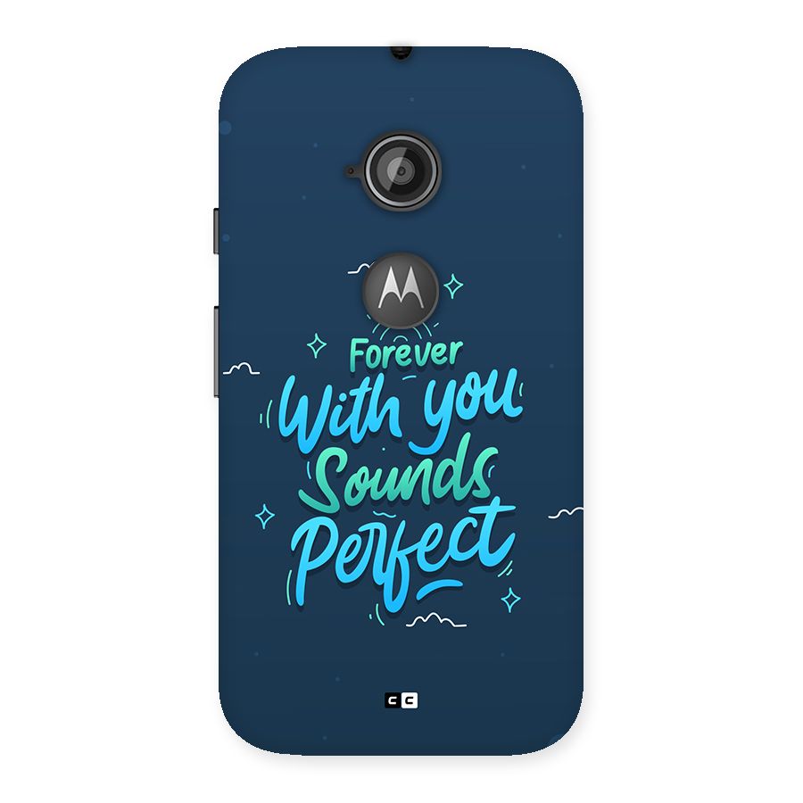 Sounds Perfect Back Case for Moto E 2nd Gen