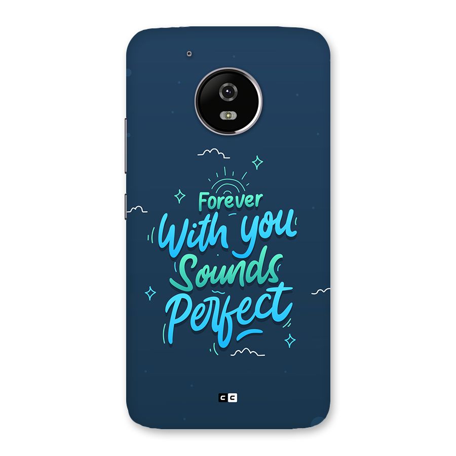 Sounds Perfect Back Case for Moto G5