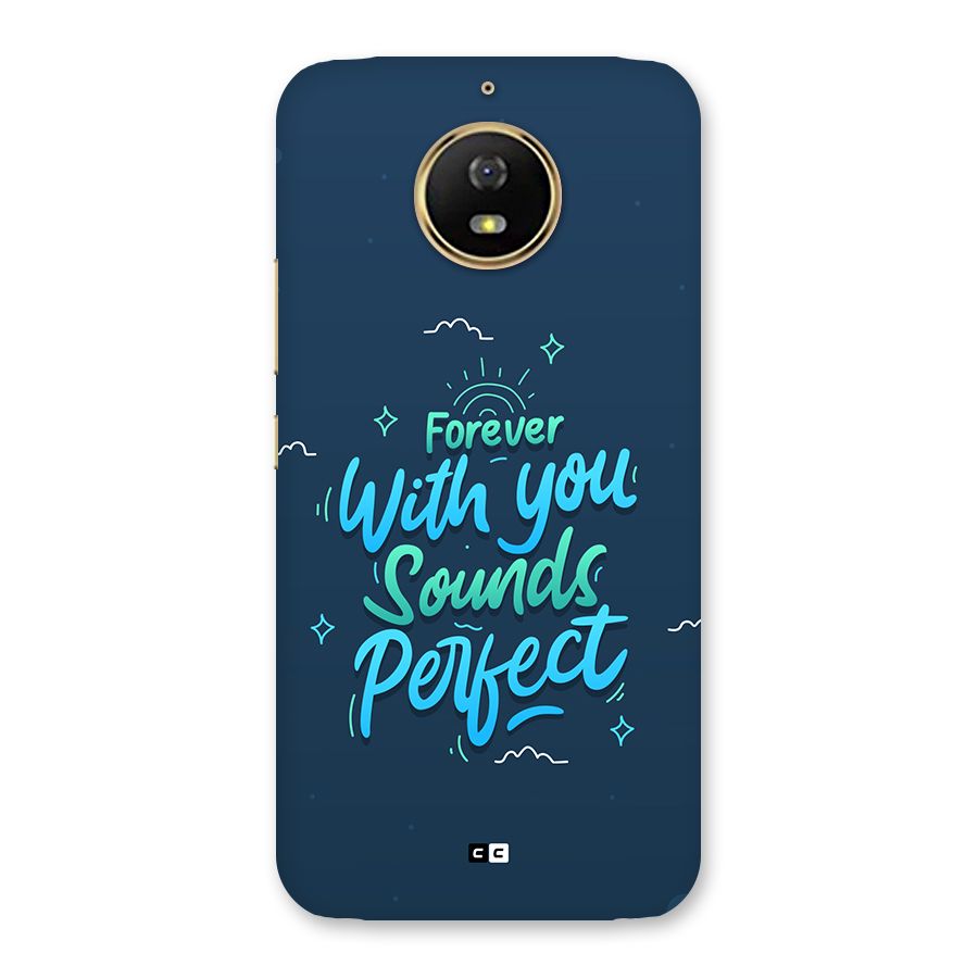 Sounds Perfect Back Case for Moto G5s