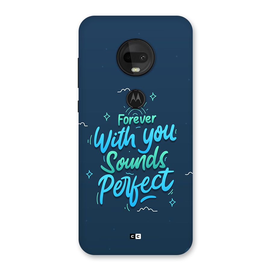 Sounds Perfect Back Case for Moto G7