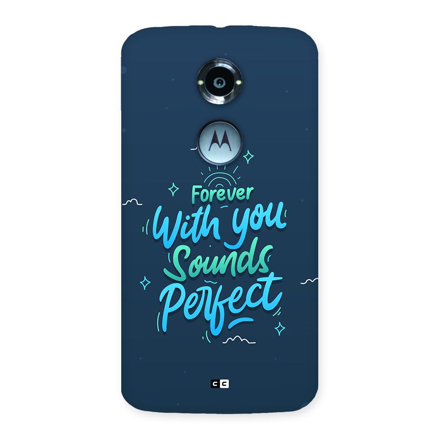 Sounds Perfect Back Case for Moto X2