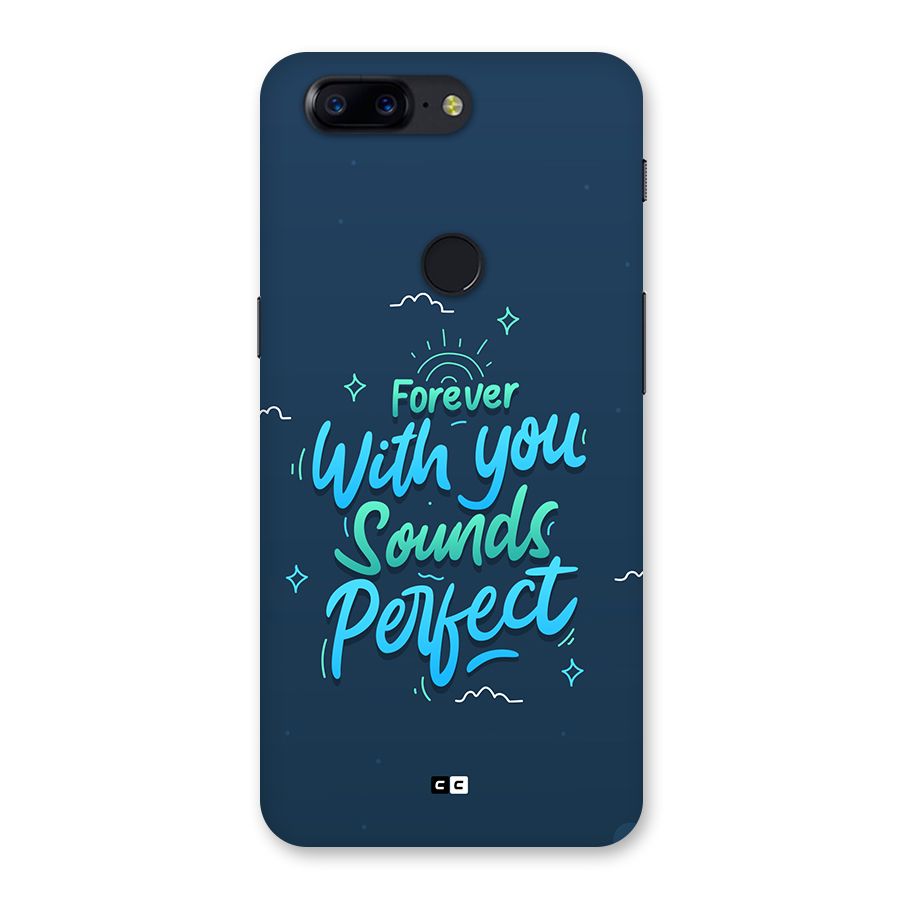 Sounds Perfect Back Case for OnePlus 5T