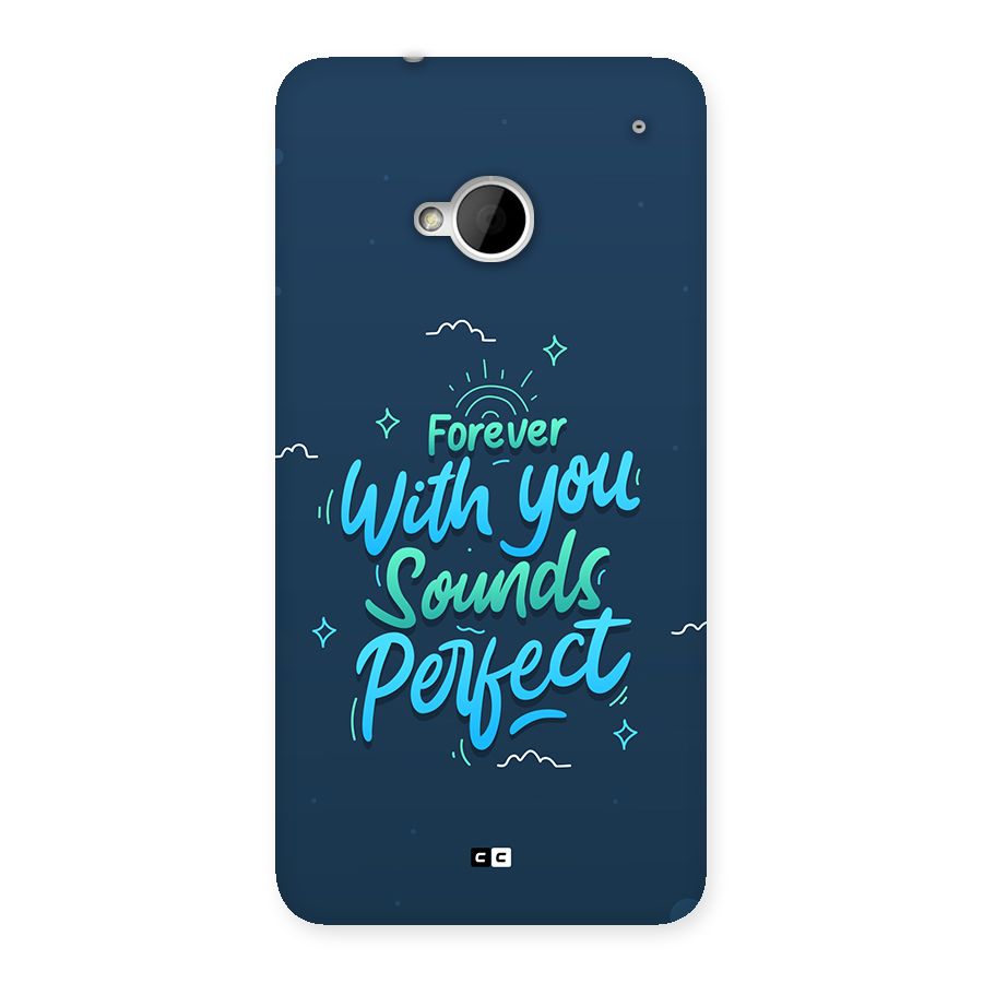 Sounds Perfect Back Case for One M7 (Single Sim)