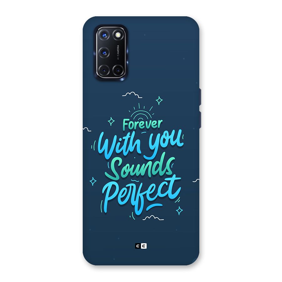 Sounds Perfect Back Case for Oppo A52