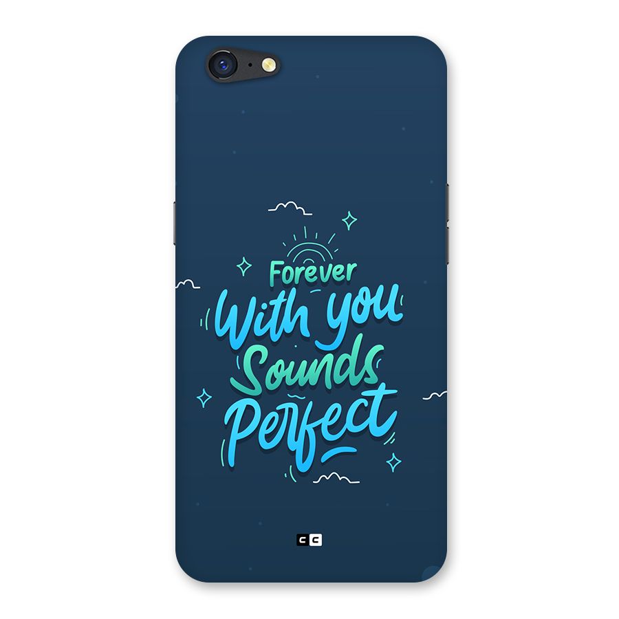Sounds Perfect Back Case for Oppo A71