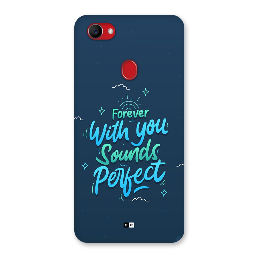 Sounds Perfect Back Case for Oppo F7