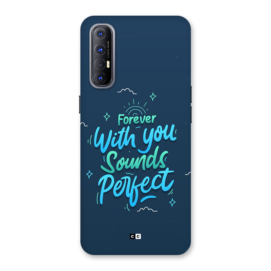 Sounds Perfect Back Case for Oppo Reno3 Pro