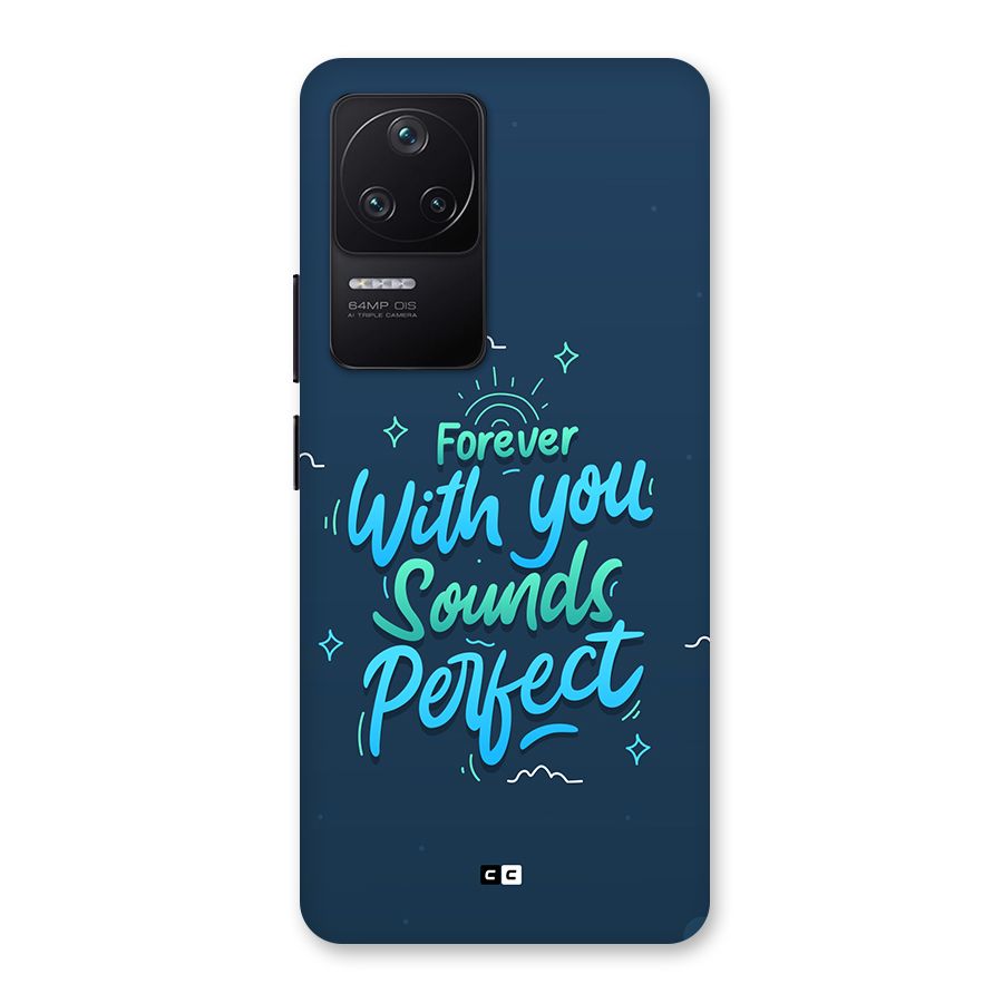 Sounds Perfect Back Case for Poco F4 5G