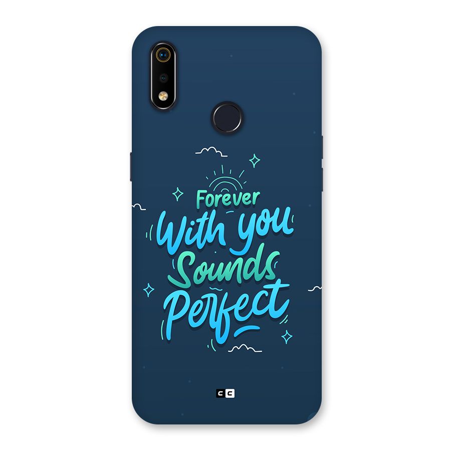 Sounds Perfect Back Case for Realme 3i