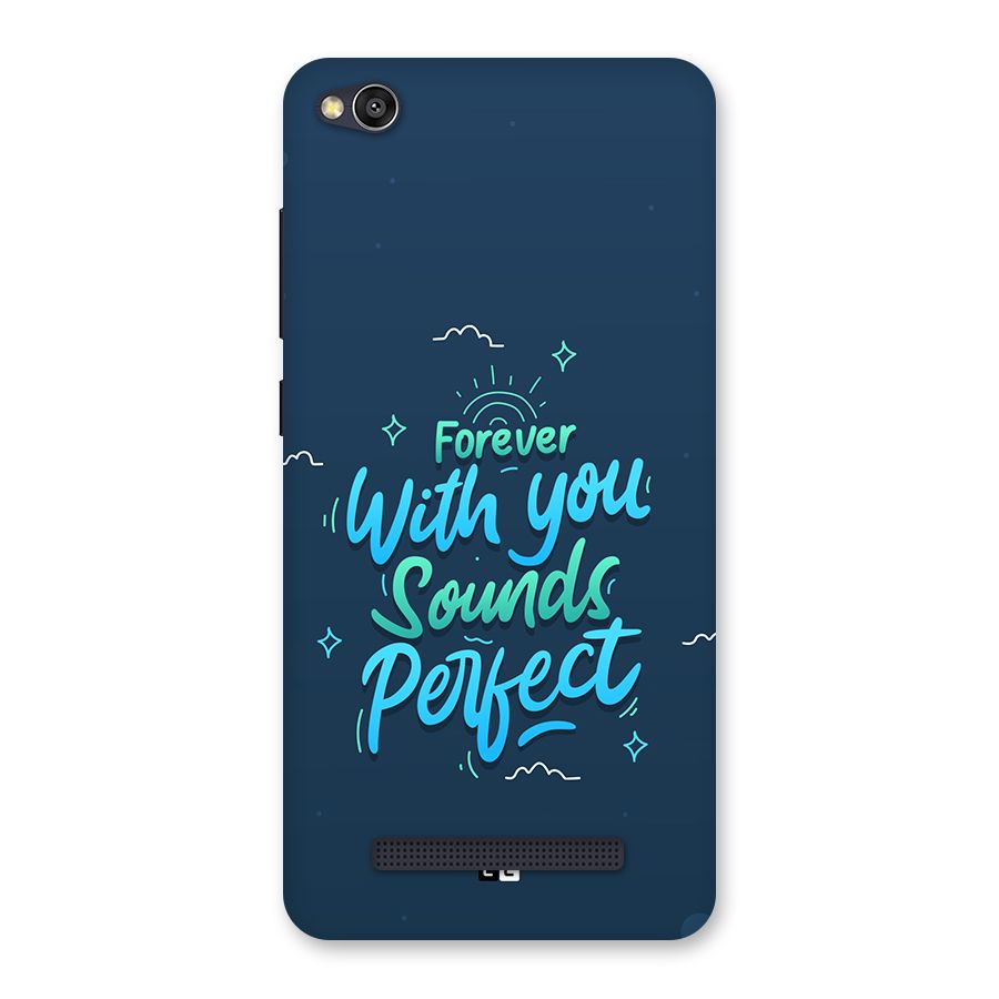 Sounds Perfect Back Case for Redmi 4A
