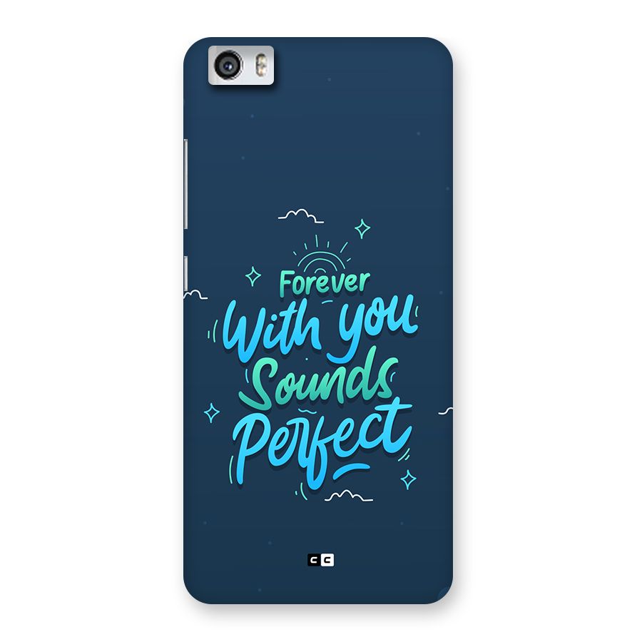 Sounds Perfect Back Case for Redmi Mi 5