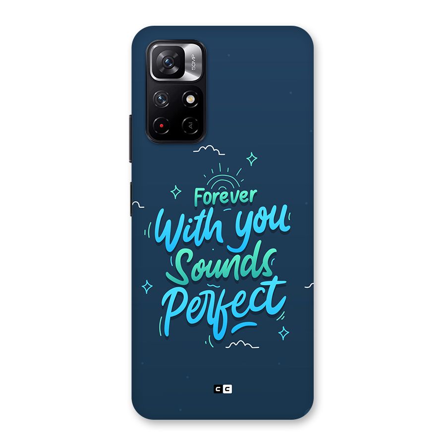 Sounds Perfect Back Case for Redmi Note 11T 5G