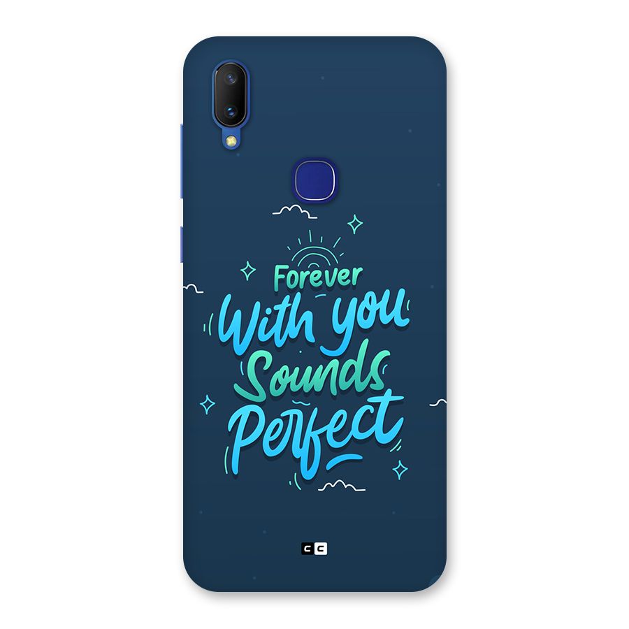 Sounds Perfect Back Case for Vivo V11