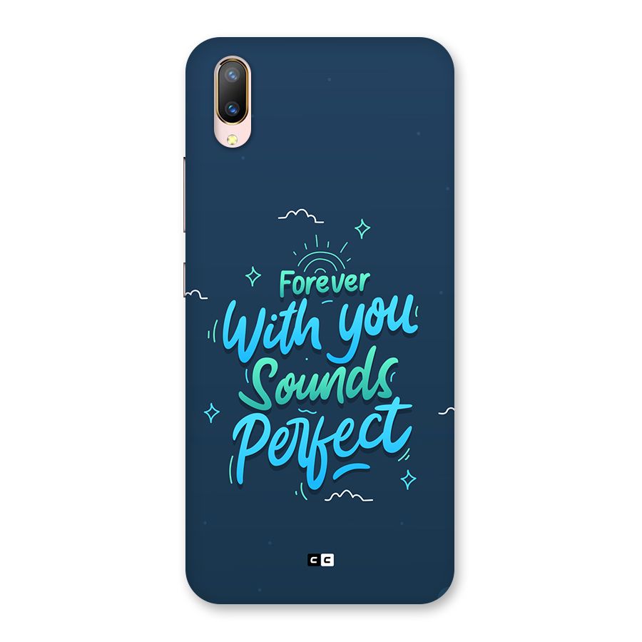 Sounds Perfect Back Case for Vivo V11 Pro