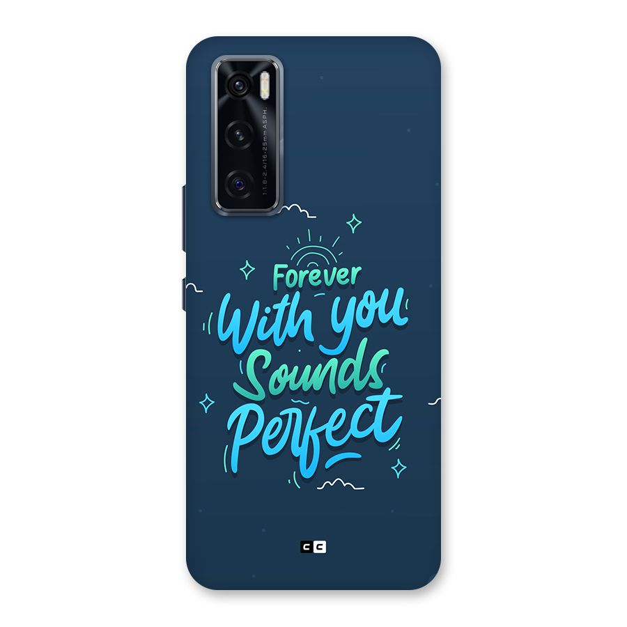 Sounds Perfect Back Case for Vivo V20 SE