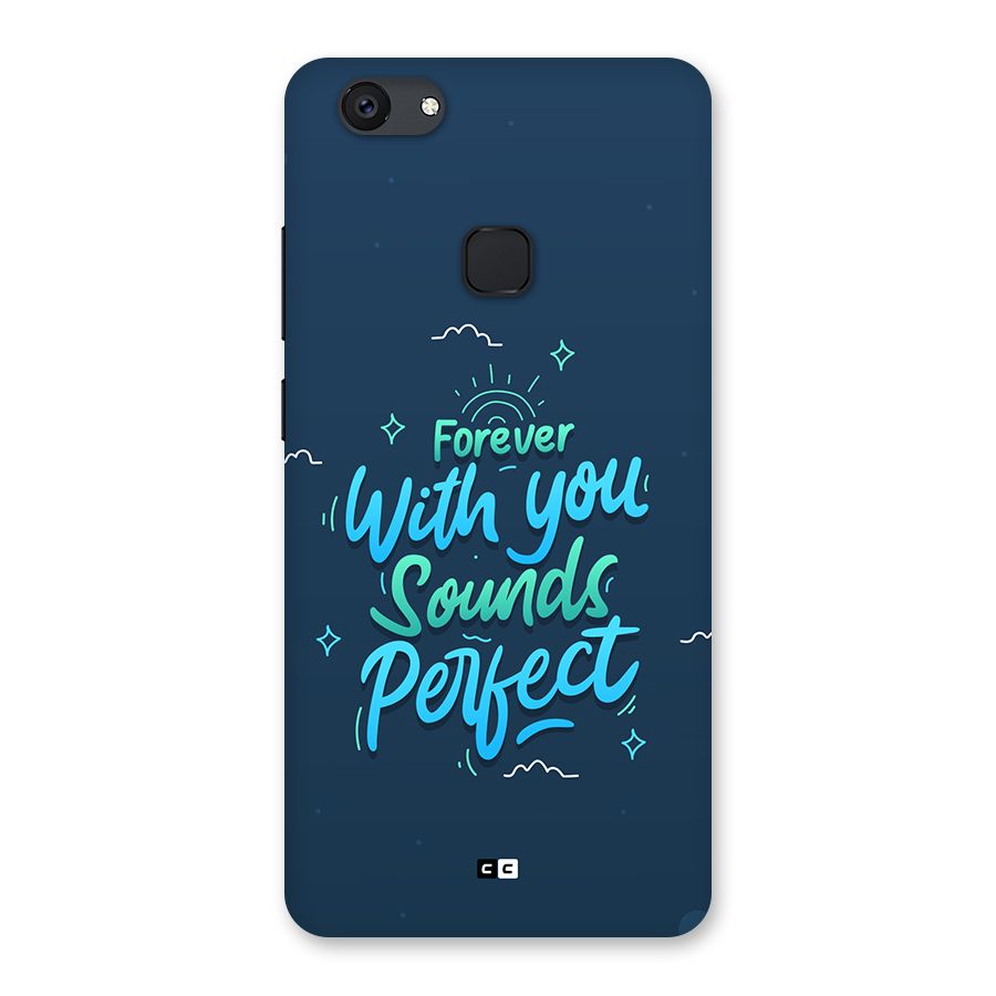 Sounds Perfect Back Case for Vivo V7 Plus