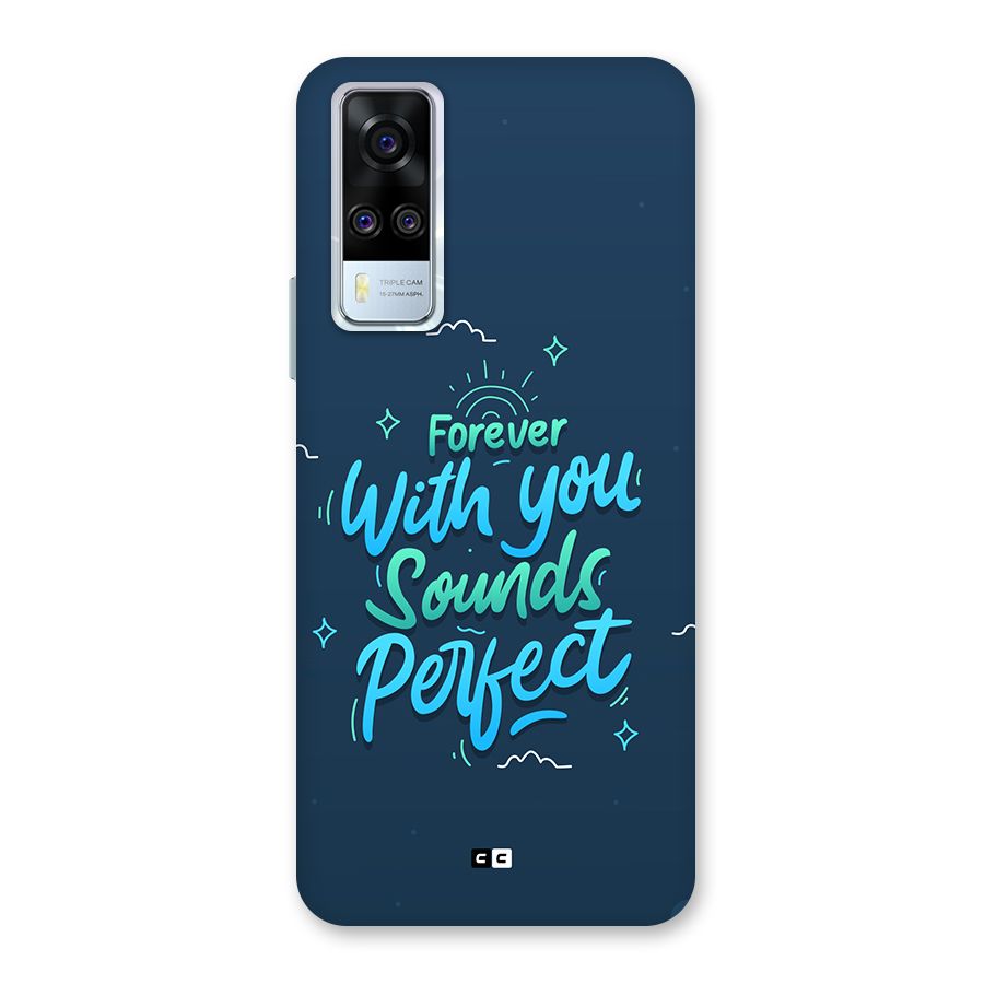Sounds Perfect Back Case for Vivo Y31