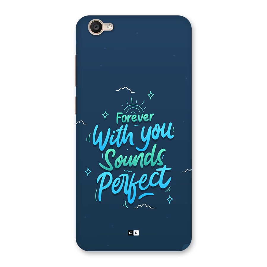 Sounds Perfect Back Case for Vivo Y55s
