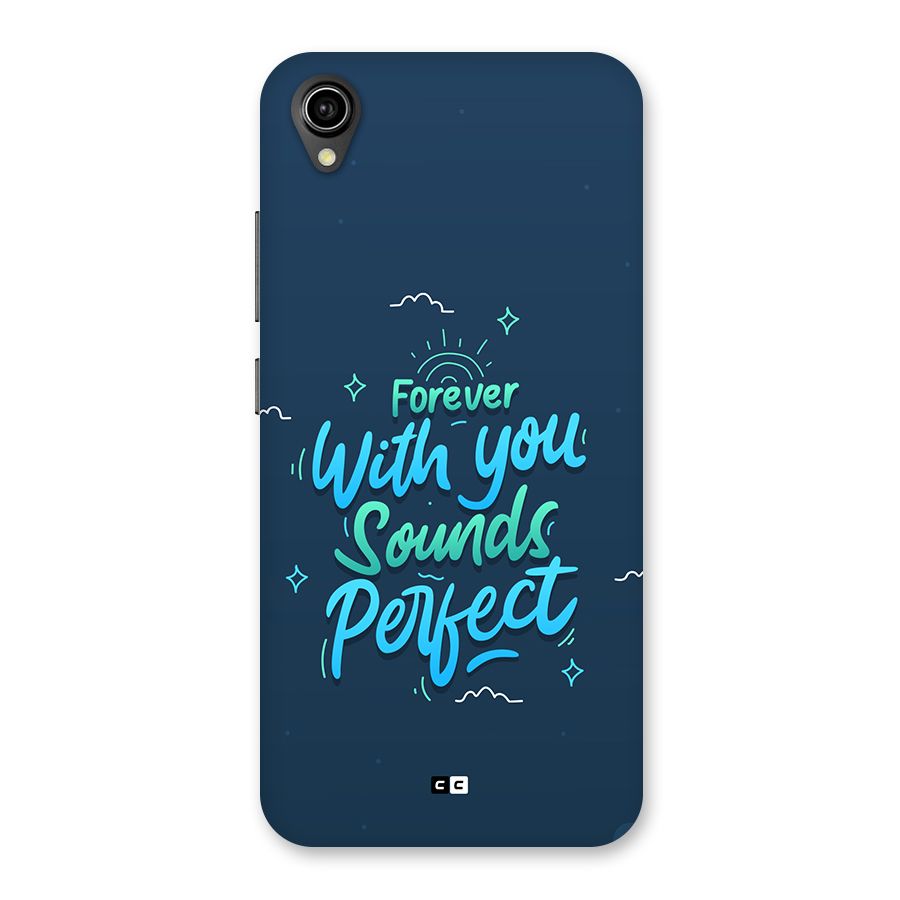 Sounds Perfect Back Case for Vivo Y90
