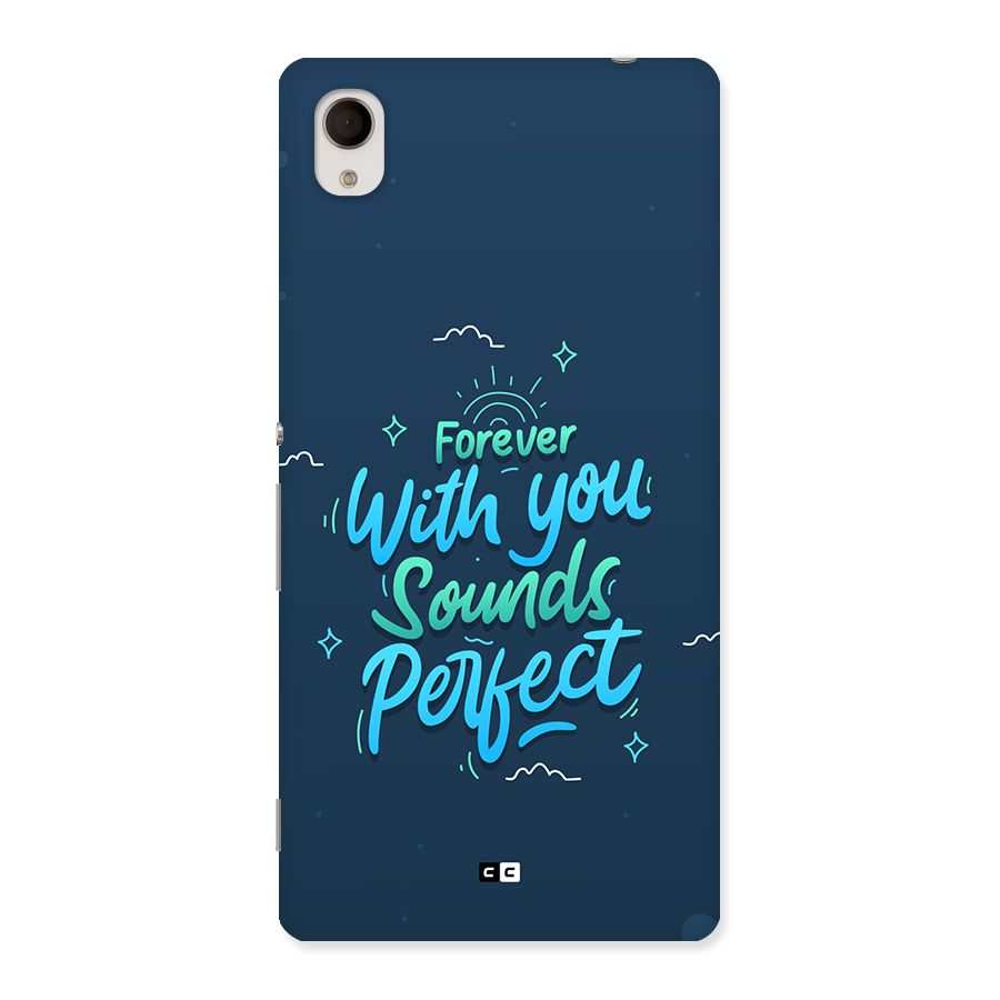 Sounds Perfect Back Case for Xperia M4 Aqua