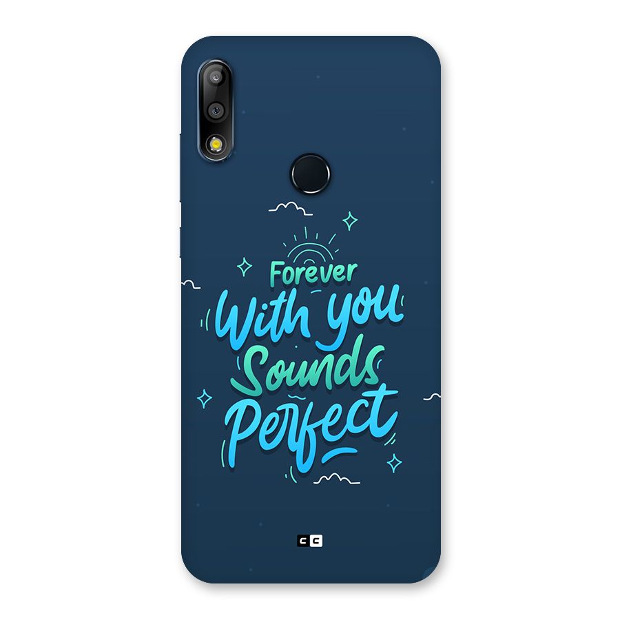 Sounds Perfect Back Case for Zenfone Max Pro M2