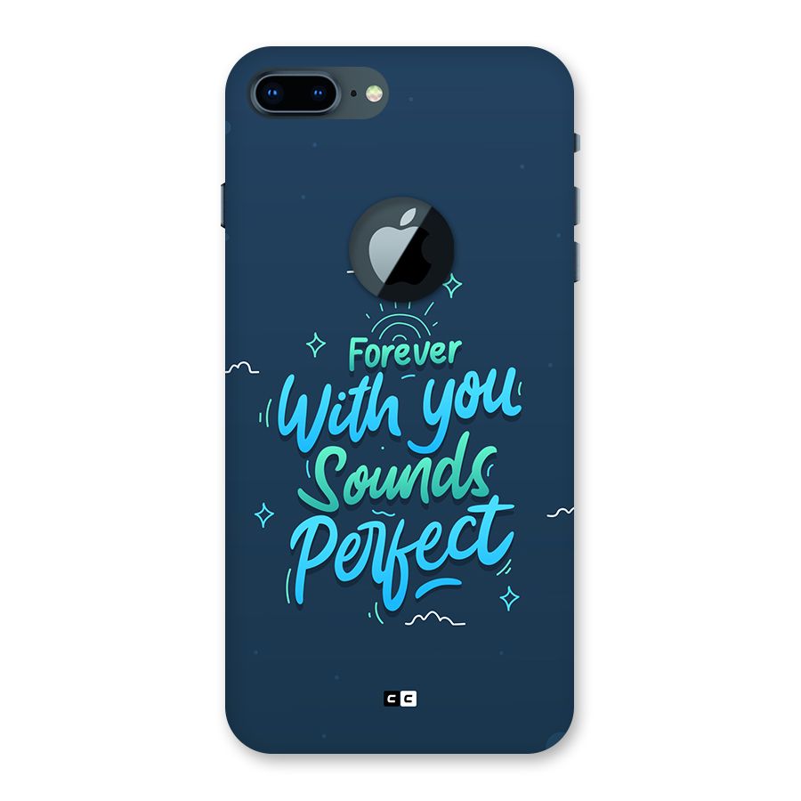 Sounds Perfect Back Case for iPhone 7 Plus Logo Cut