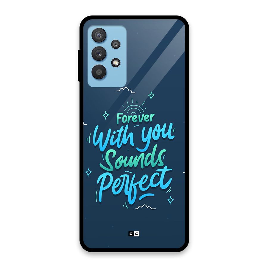 Sounds Perfect Glass Back Case for Galaxy M32 5G