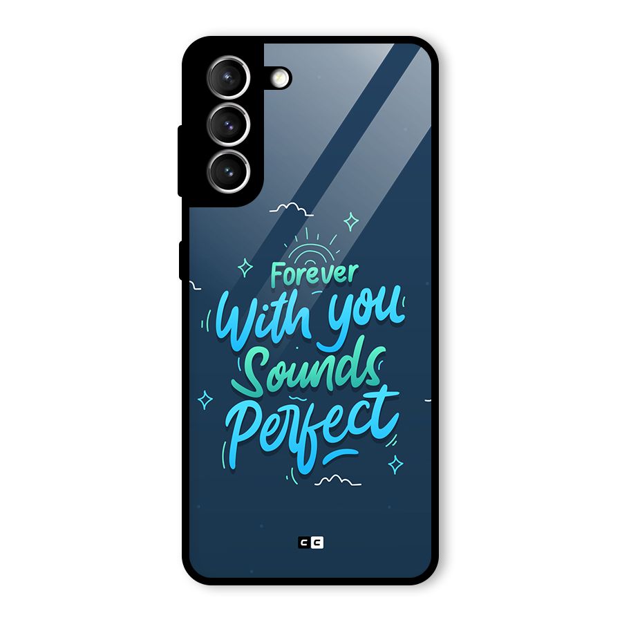 Sounds Perfect Glass Back Case for Galaxy S21 5G