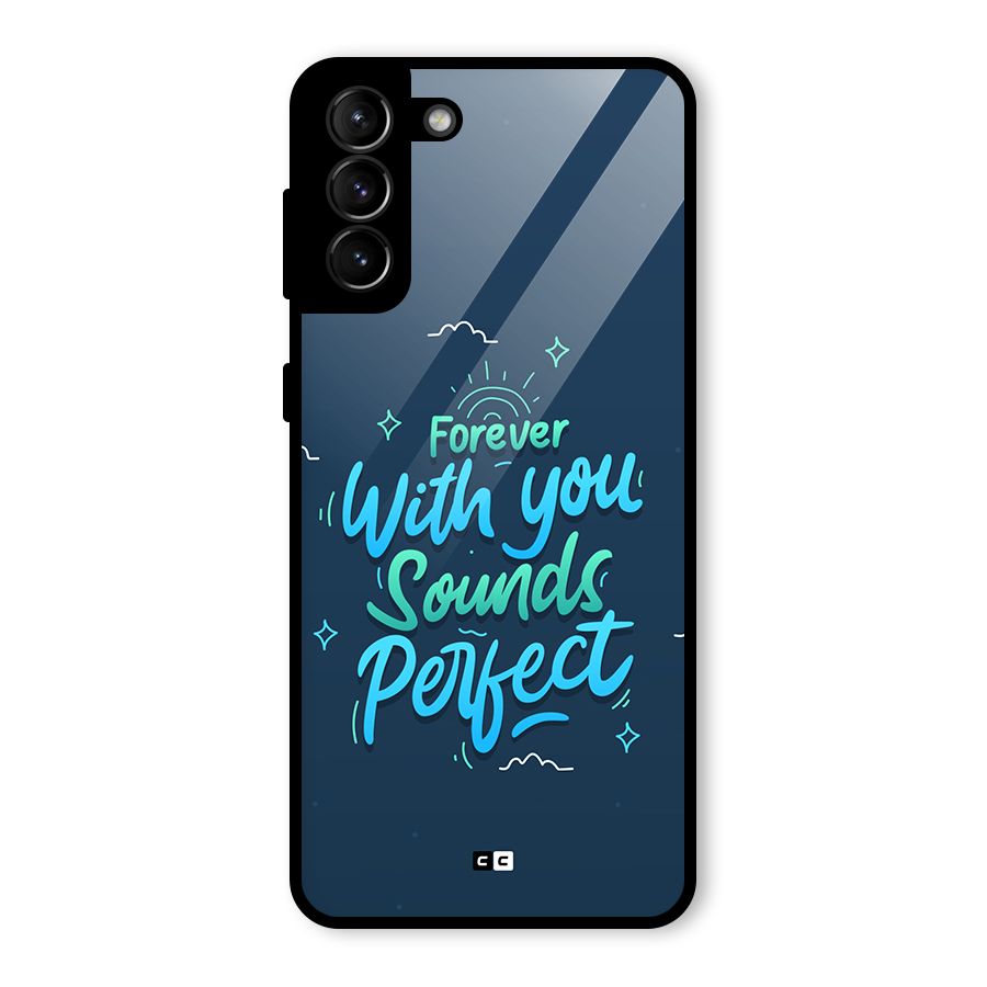 Sounds Perfect Glass Back Case for Galaxy S21 Plus