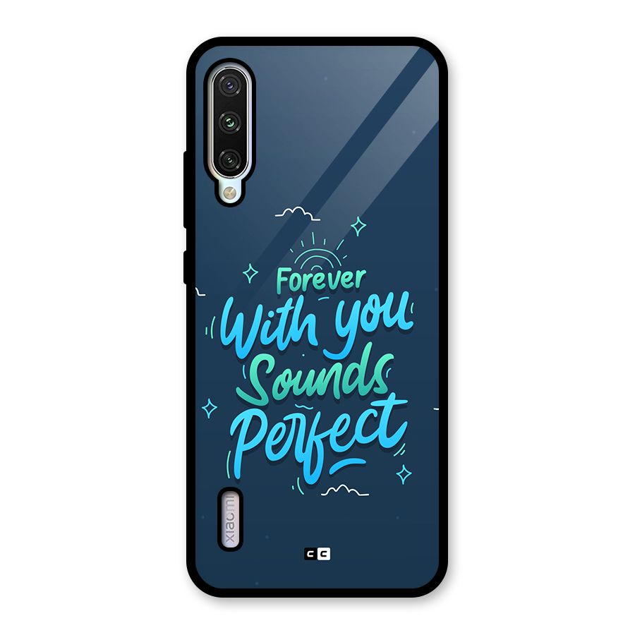 Sounds Perfect Glass Back Case for Mi A3