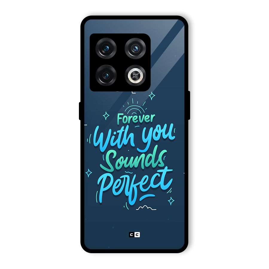 Sounds Perfect Glass Back Case for OnePlus 10 Pro 5G
