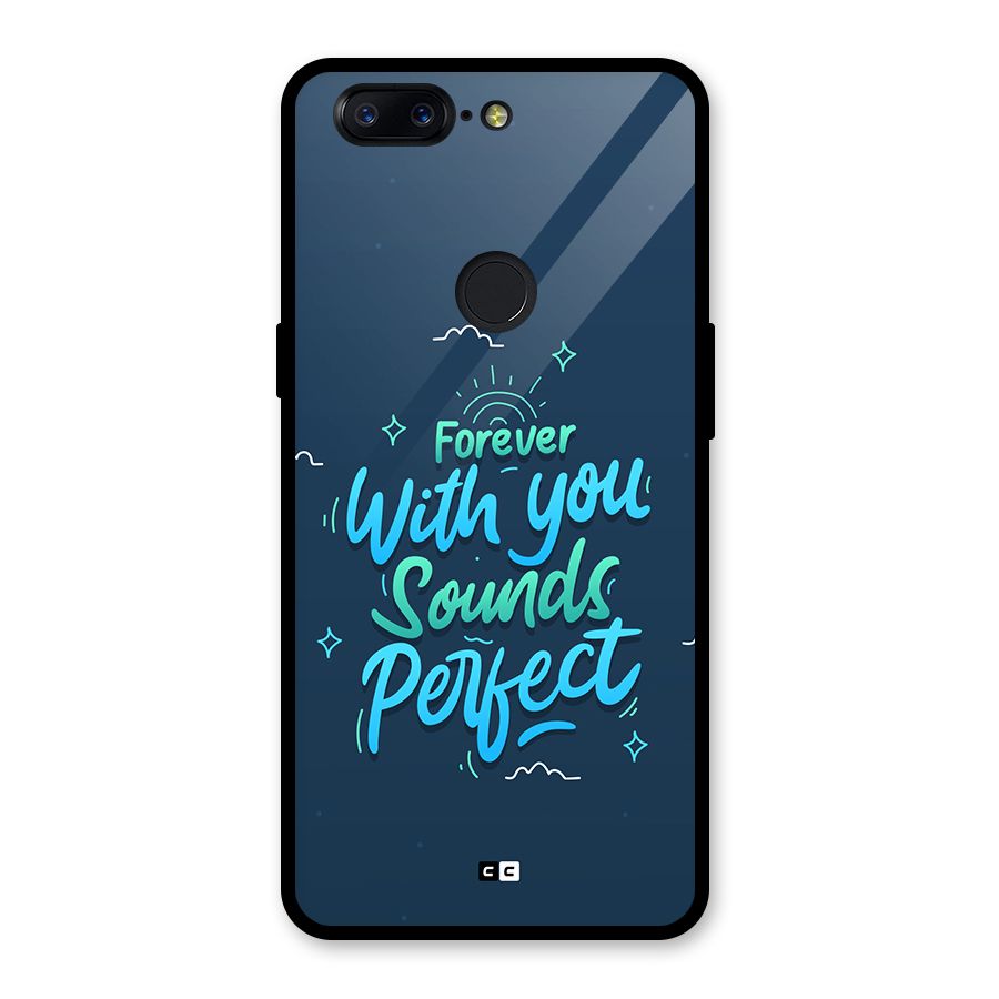 Sounds Perfect Glass Back Case for OnePlus 5T