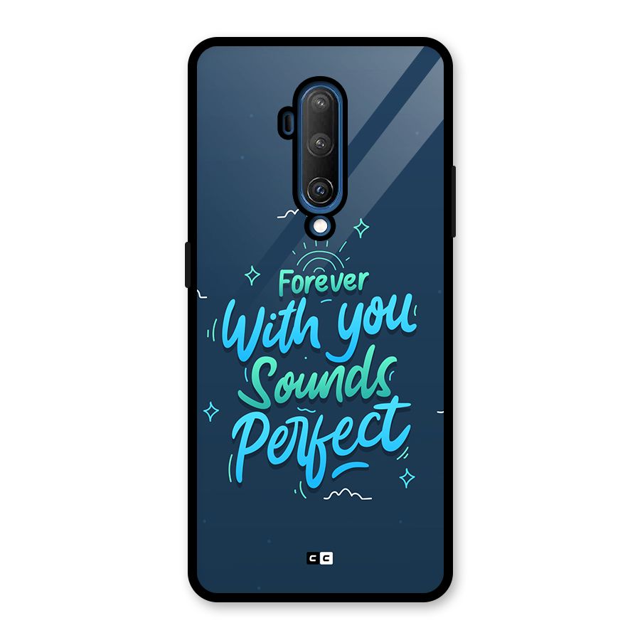 Sounds Perfect Glass Back Case for OnePlus 7T Pro