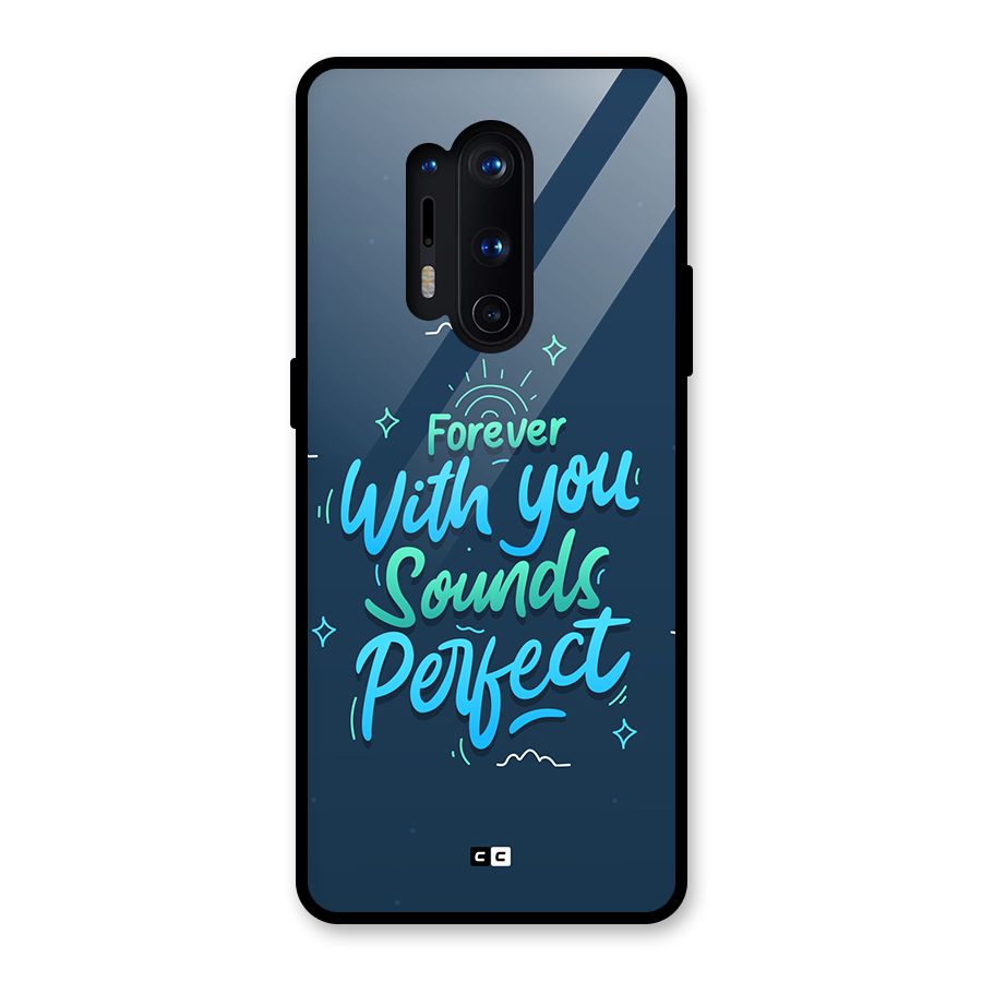 Sounds Perfect Glass Back Case for OnePlus 8 Pro