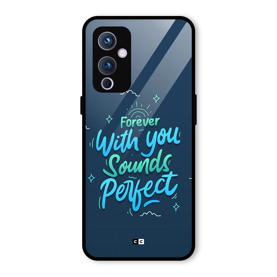 Sounds Perfect Glass Back Case for OnePlus 9