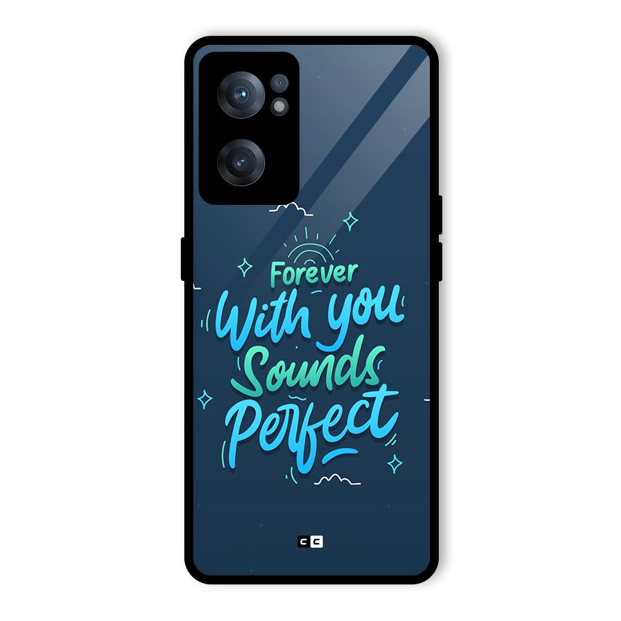 Sounds Perfect Glass Back Case for OnePlus Nord CE 2 5G