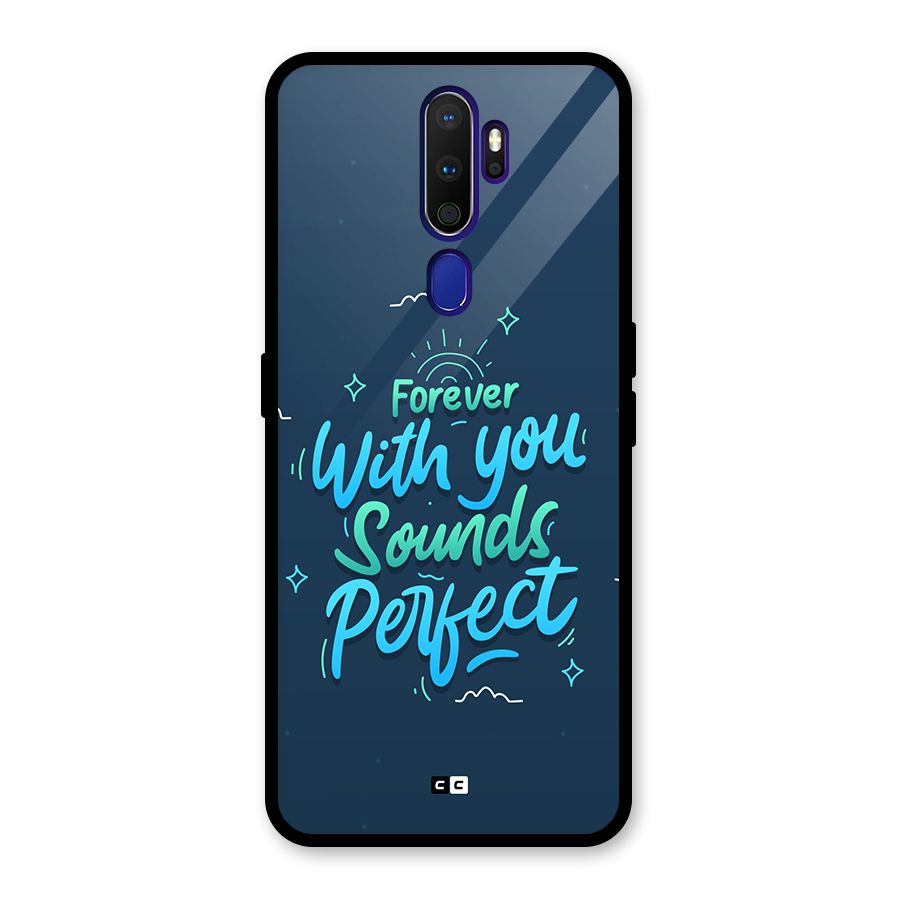 Sounds Perfect Glass Back Case for Oppo A9 (2020)